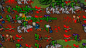 Lord of Destracktion on screen