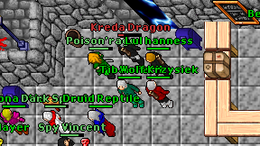 Kreda Dragon on screen