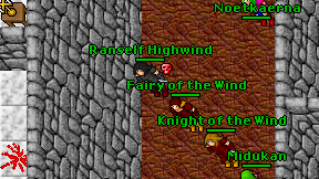 Ranself Highwind on screen