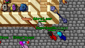 Akro Laer on screen