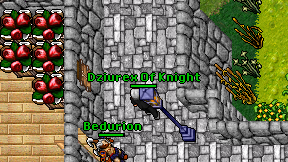 Dziurex Of Knight on screen