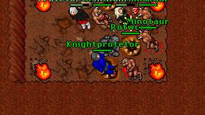 Knightprotetor on screen