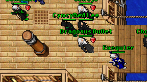 Dragosus Bullet on screen