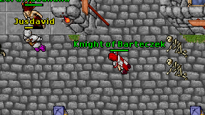 Knight of Barteczek on screen