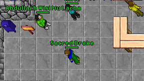 Sacred Drake on screen