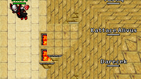 Kattace Alivus on screen