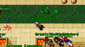 Satra Cawynomida on screen
