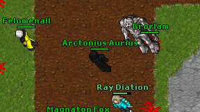 Arctonius Aurius on screen