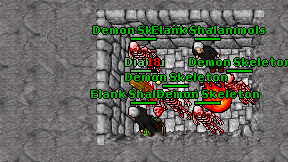 Diablu on screen