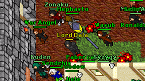 Lord Dala on screen