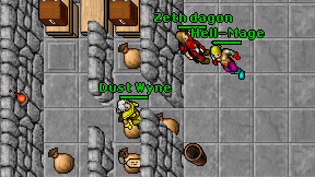 Dust Wyne on screen