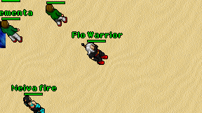 Flo Warrior on screen