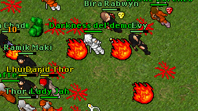 Darkness del'demon on screen