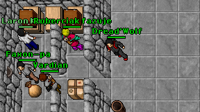 Dread'Wolf on screen