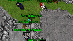 Iron Blizzard on screen