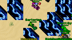 Sarterion on screen