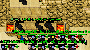 Blind hell on screen