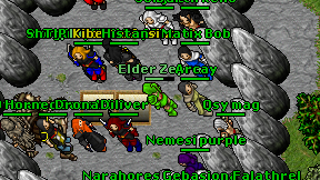 Elder Zepra on screen