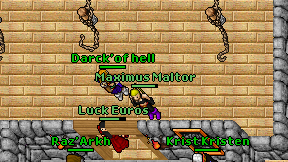 Darck'of hell on screen