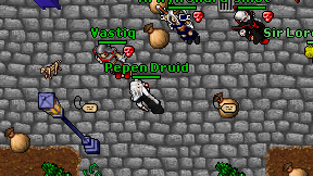 Pepen Druid on screen