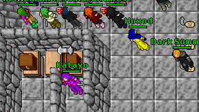 Dark Summons on screen