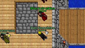 Blackdrakko on screen