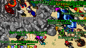 Gray Pacman on screen