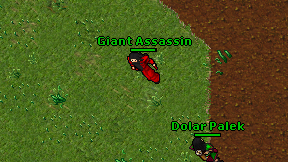 Giant Assassin on screen