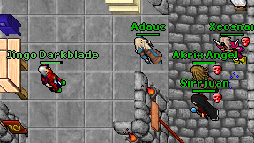 Jingo Darkblade on screen