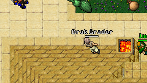 Drak Grador on screen