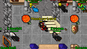 Monkey Lord on screen