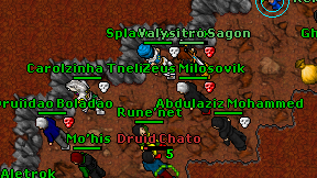Rune'net on screen