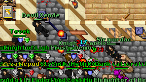 Knight-Caotick on screen