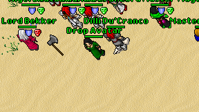 Drop Avatar on screen