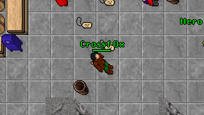 Crossf Ox on screen