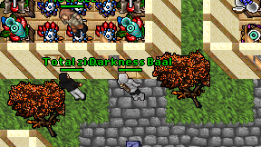 Darkness Baal on screen