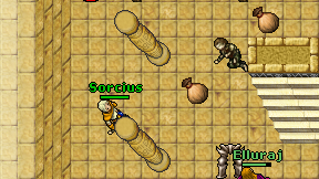 Sorcius on screen