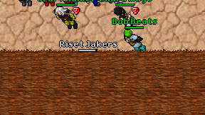 Riset Jakers on screen