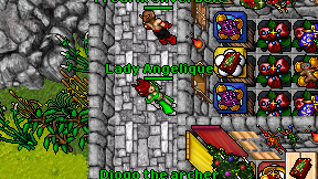 Lady Angelique on screen