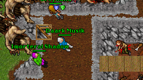 Daark Musik on screen