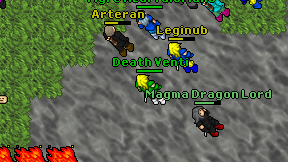 Death Venti on screen