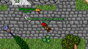 Adonis Peacemaker on screen