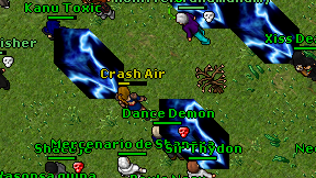 Crash Air on screen