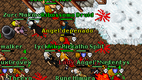 Angel'depenado on screen