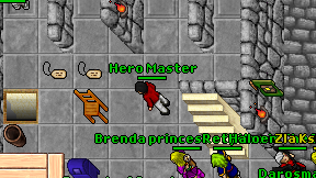 Hero Master on screen