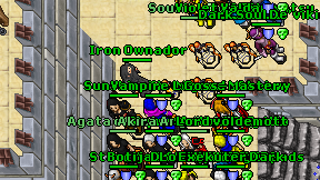 Iron Ownador on screen