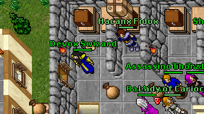 Devox Swizard on screen