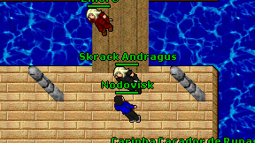 Skrack Andragus on screen
