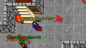 Launch Blackfear on screen