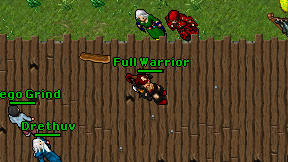Full Warrior on screen